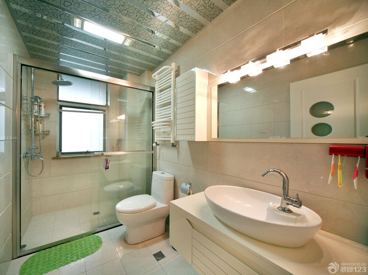 100平米房子卫生间吊顶装修设计图片