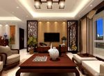 中式70平米房子客厅装修效果图欣赏