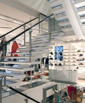 商场装饰楼梯设计装修效果图片