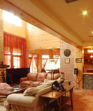 美式家装90平方房子装修设计效果图片大全