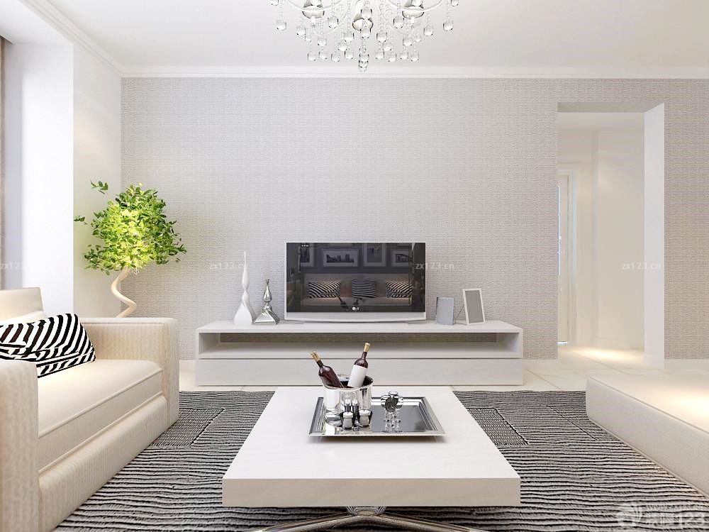 现代风格装修 客厅设计