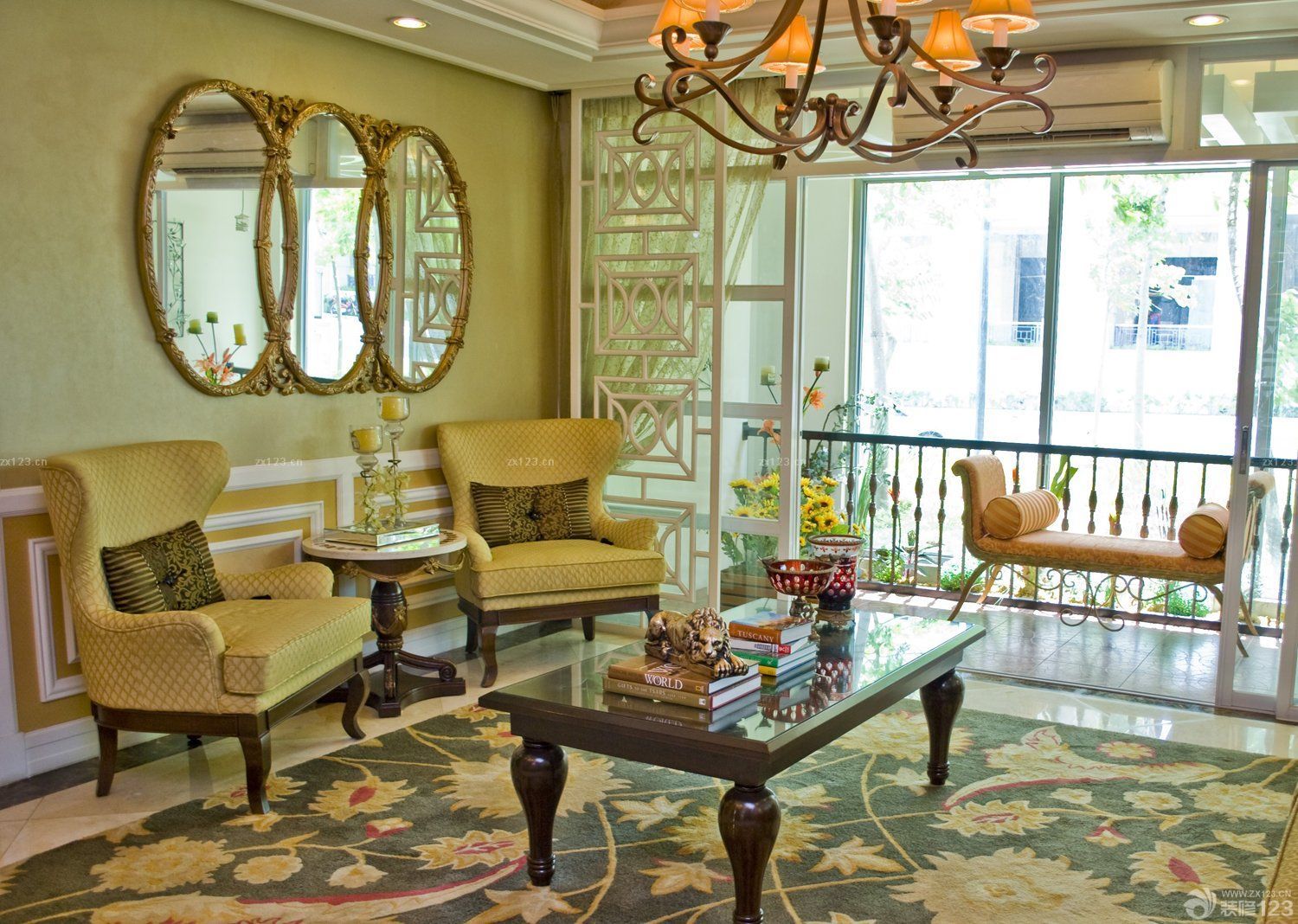 室内客厅阳台设计装修效果图