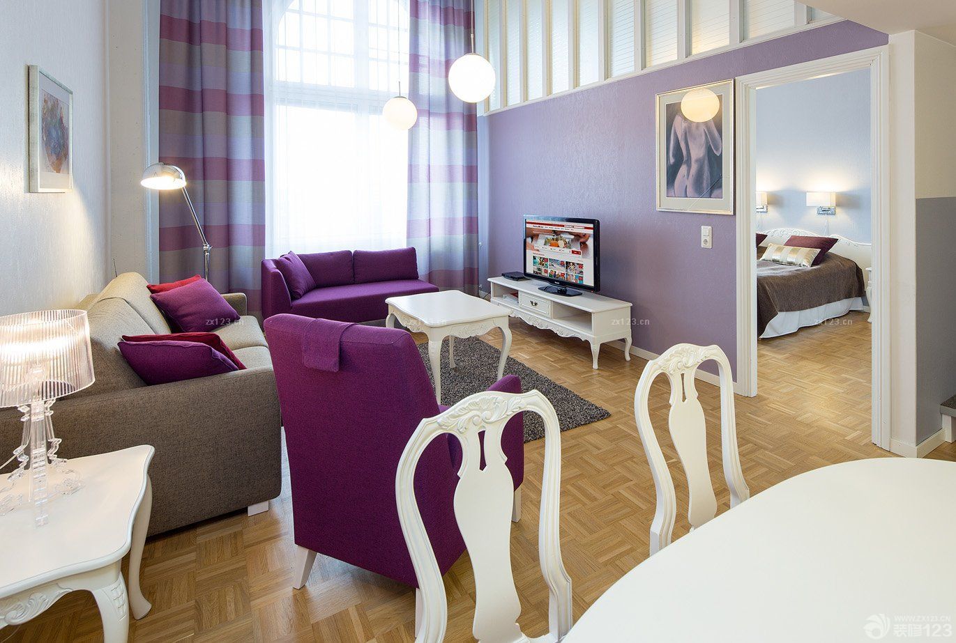 时尚客厅装饰图