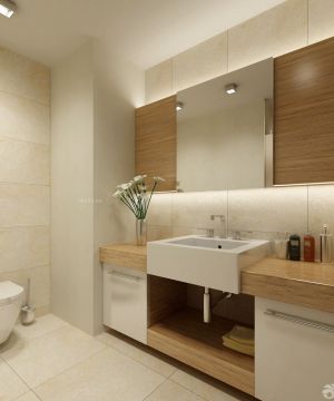 欧式120平方房子卫生间设计装修效果图片