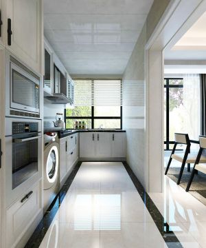 欧式120平方房子厨房装修效果图