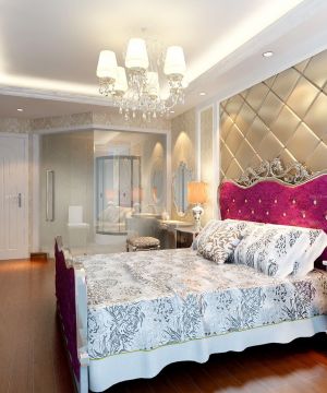 欧式120平方房子卧室装饰装修图