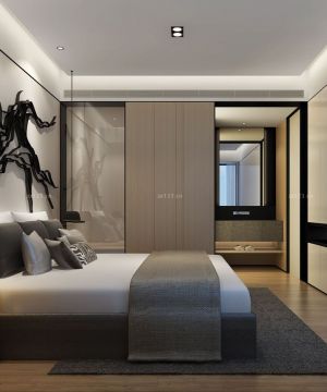 150平房子床头背景墙装修设计效果图片大全