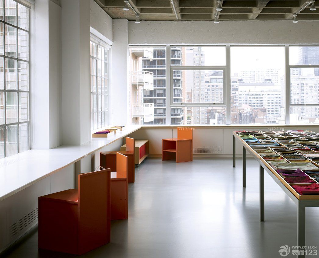 时尚办公室窗户装修效果图集