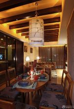 房子餐厅吊灯装修设计图片大全80平