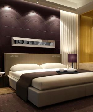 90平方房子床头墙装修设计效果图