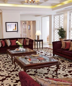 混搭客厅装修背景墙图片