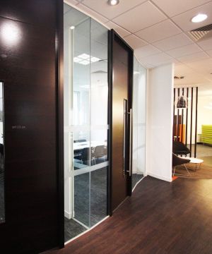 时尚办公室室内门装修图片欣赏