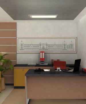 总经理办公室简约室内装修设计案例