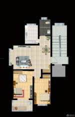 50平米小户型家庭装修设计平面图