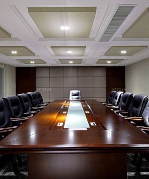 180平米办公室最新吊顶装修效果图欣赏