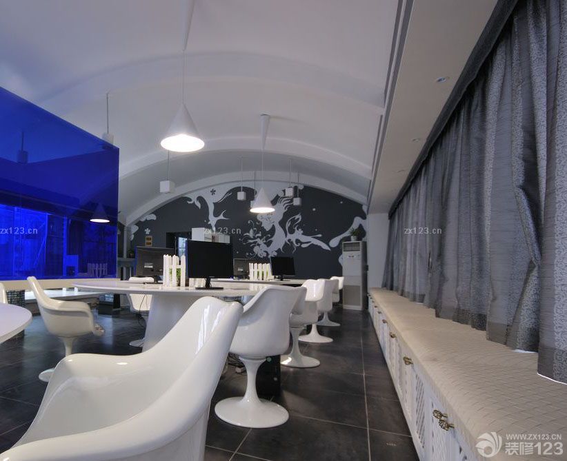 福州办公室遮光帘装修效果图片