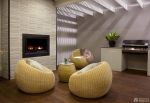 90平3室两厅的房子休闲创意椅子装修设计效果图片