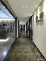 大型办公室走廊设计效果图片