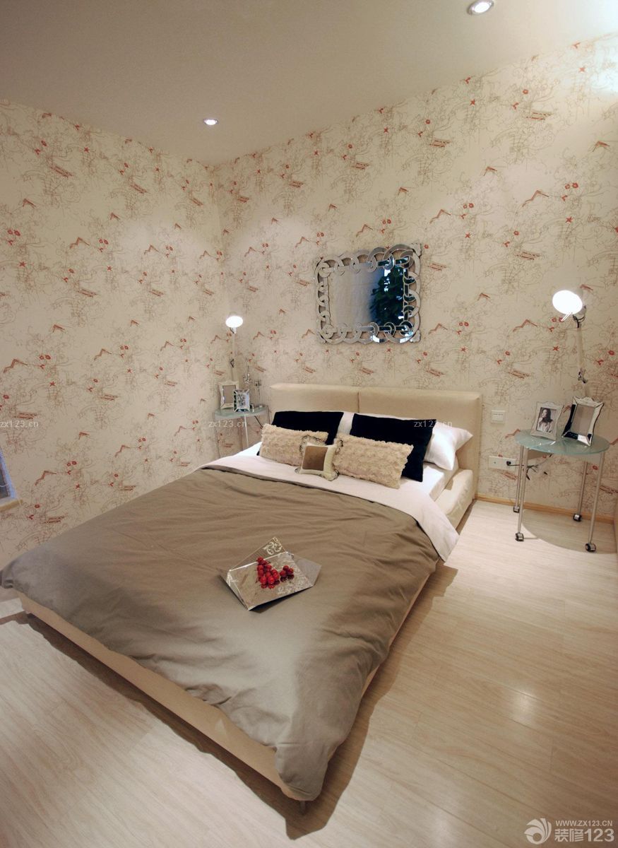 100平方的房子卧室壁纸装修效果图