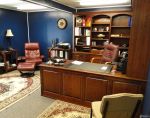 古典办公室书柜装饰设计案例