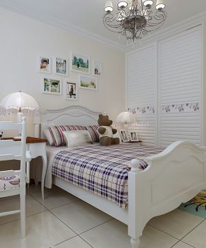 70-80平方小户型卧室单人床装修效果图片