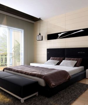 现代简约房子卧室装修设计图片大全130平