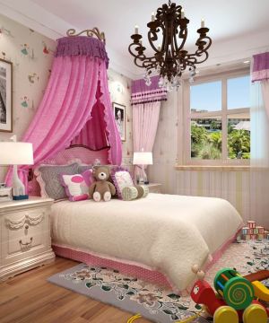 100平方的房子女孩卧室设计装修图片