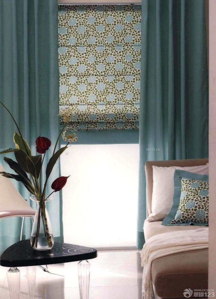 60平房子卧室窗帘装修设计图片大全