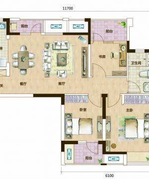 60平自建别墅两室一厅设计户型图图片