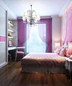 130平米房子卧室窗帘装修设计图片大全