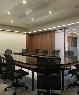 政府办公室会议桌装修效果图片欣赏