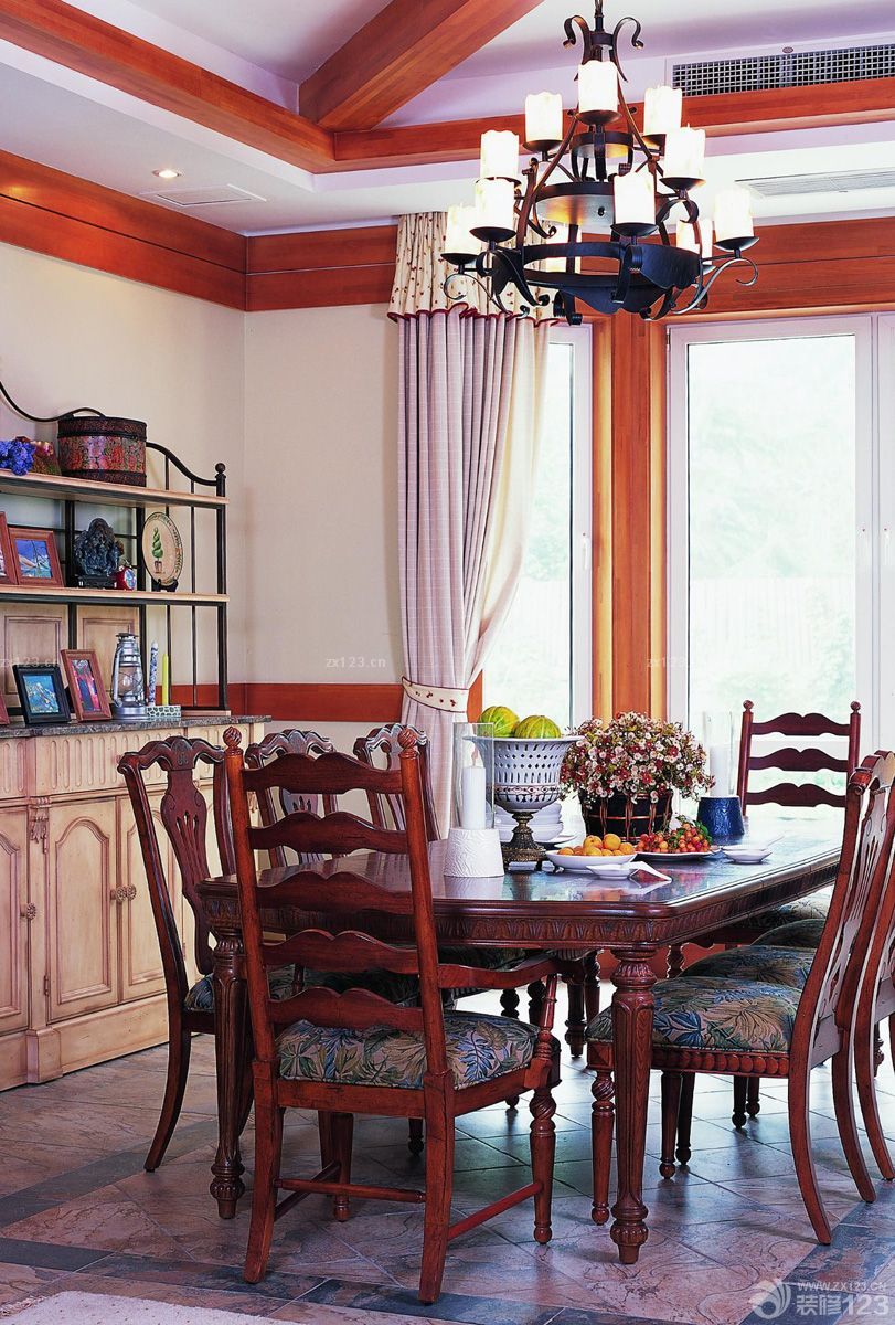 房子餐桌椅子装修设计效果图片大全120平方