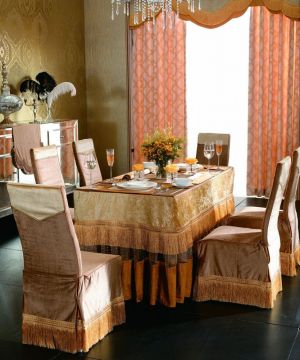 古典房子餐桌椅子装修设计效果图片大全120平方