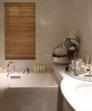60平米小房子浴室装修效果图片