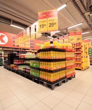 欧美超市货架装修设计图片大全