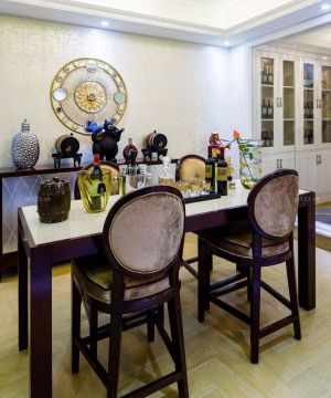 美式家装120平房子装修设计效果图片大全