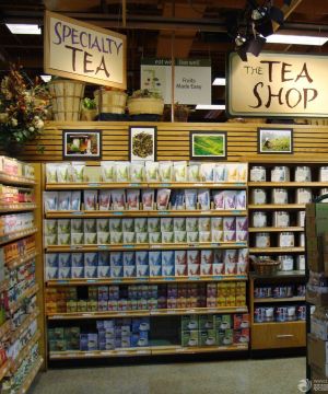 美式风格茶叶超市装修效果图