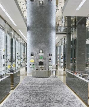 绚丽现代风格超市鞋柜装修效果图欣赏