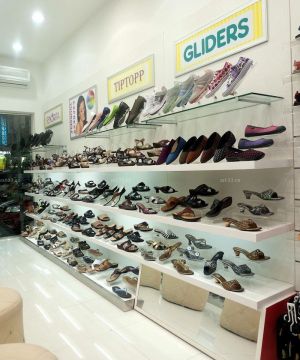 简约现代风格超市鞋柜装修效果图