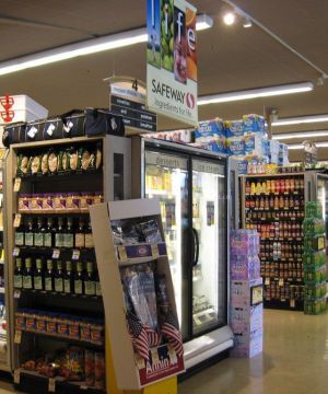 经典超市的储物柜装修效果图片