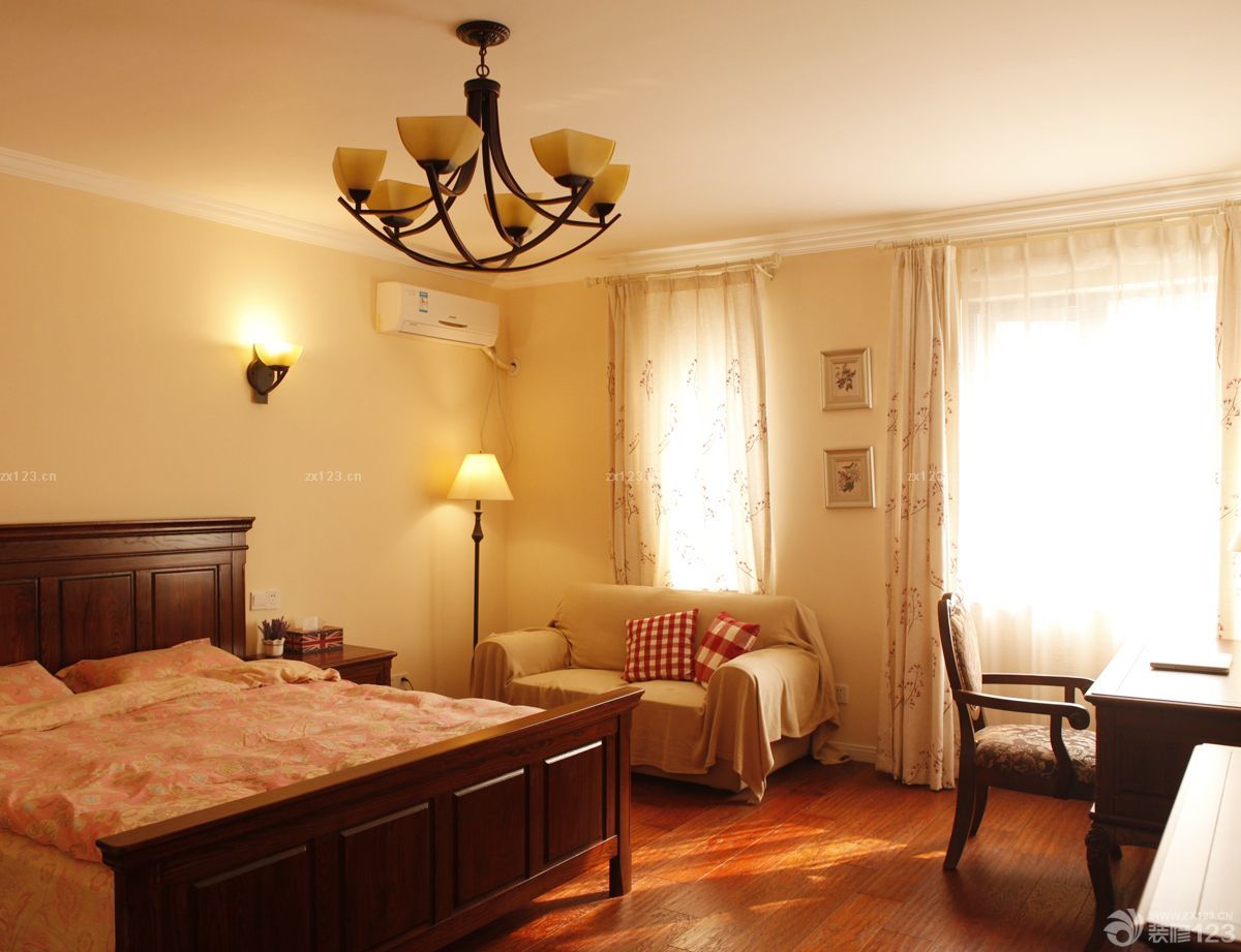 美式简约风格70平房子装修设计效果图片大全