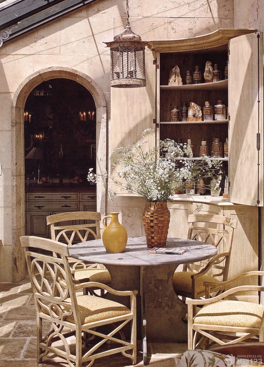 房子装修设计图片大全110平 美式家装效果图