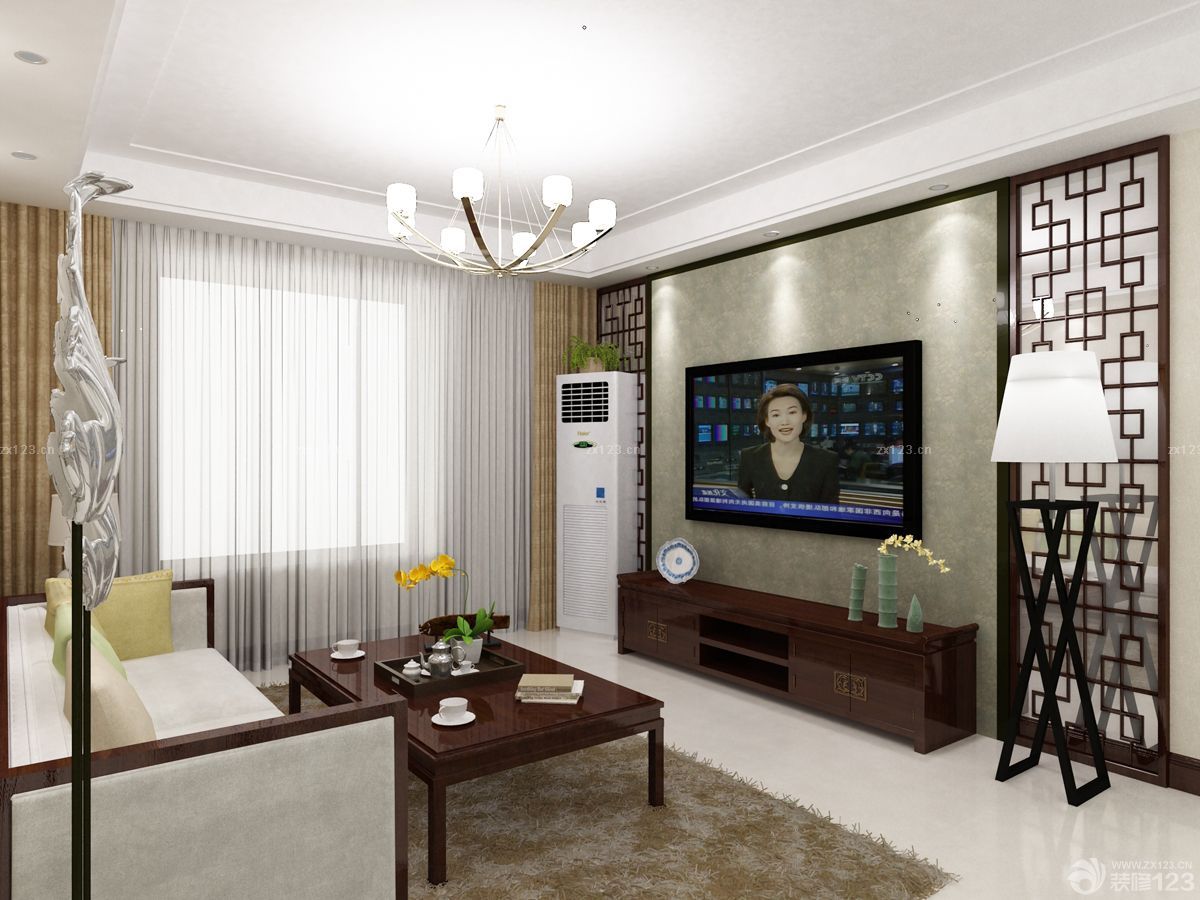 60平方房子落地灯装修效果图片