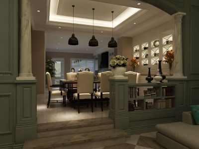 南京别墅美式简约风格