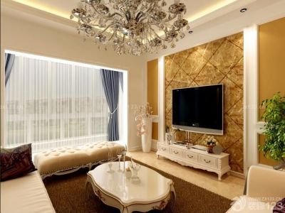 翰林康郡 116.4平米简约欧式风格