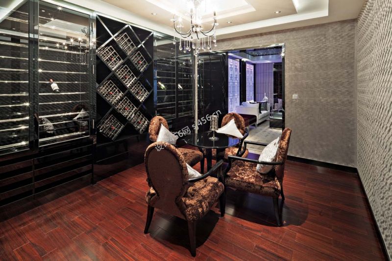 现代家装酒柜效果图