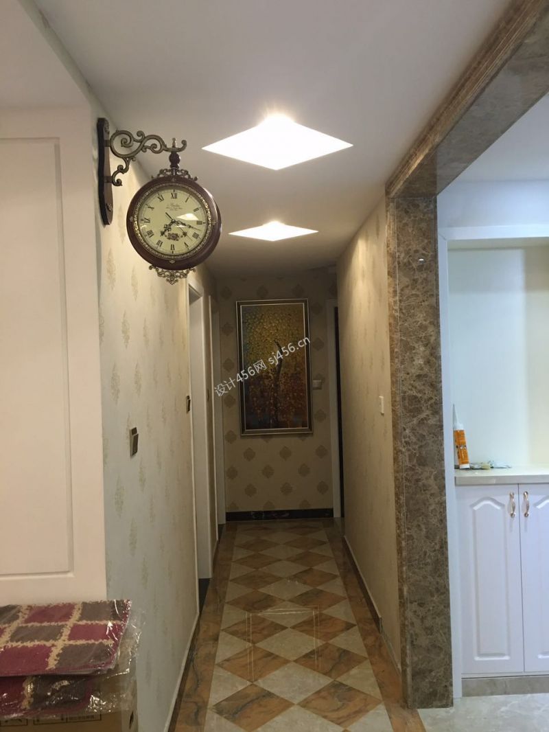 黄浦君庭欧式简约风格装修案例