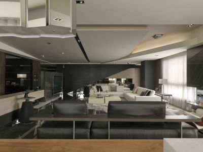 现代简约空间构造 155方