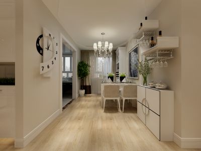 【九维鸣雀装饰】中海寰宇天下装修设计效果图案例