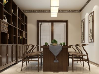 中原区啟福尚都85平米二居中式风格